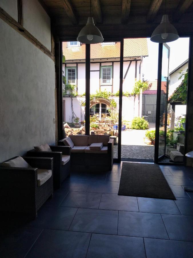 Willkommen In Unserem Kleinen Paradies Venningen Exterior foto
