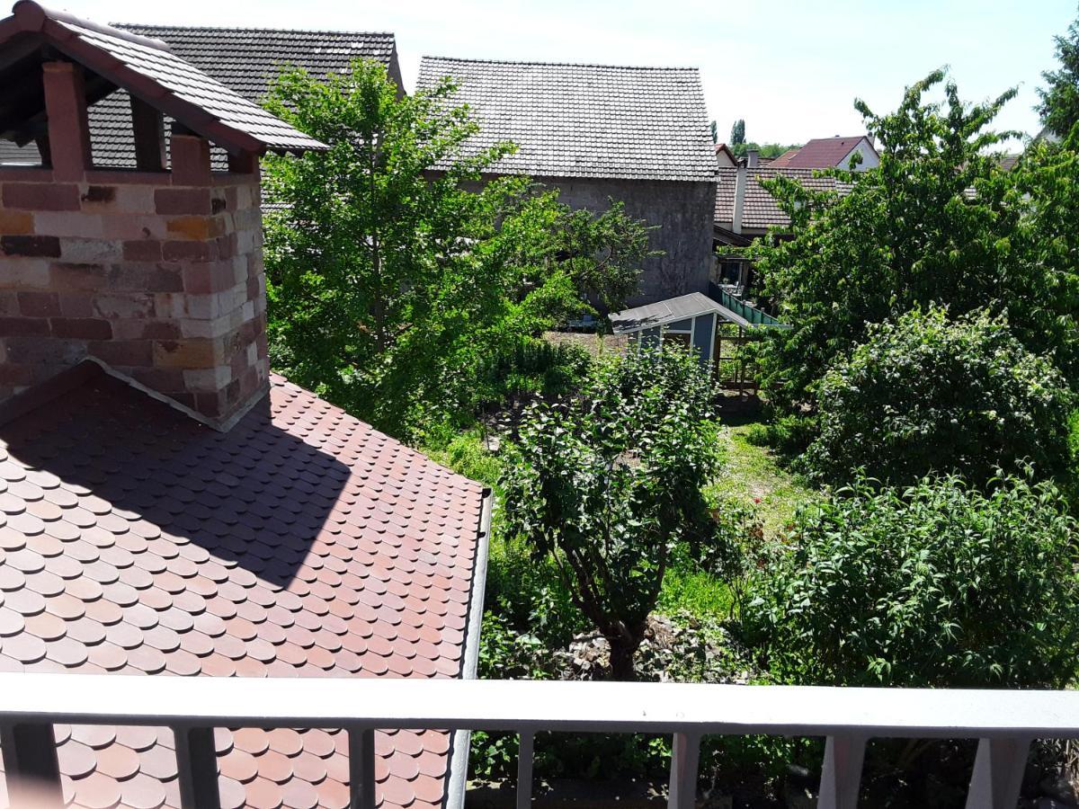 Willkommen In Unserem Kleinen Paradies Venningen Exterior foto